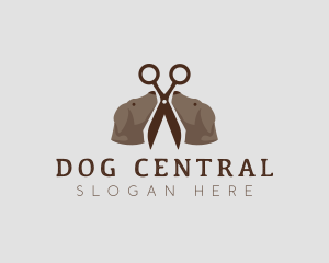 Pet Dog Grooming logo design