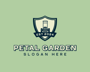 Lawn Mower Landscaping logo design