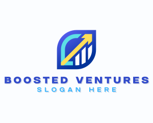 Financial Investor Graph logo design