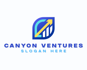 Financial Investor Graph logo design