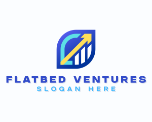 Financial Investor Graph logo design