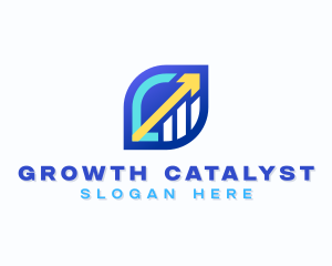 Financial Investor Graph logo design