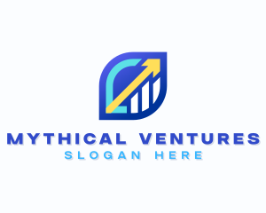 Financial Investor Graph logo design