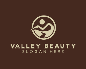 Mountain Valley Travel logo design