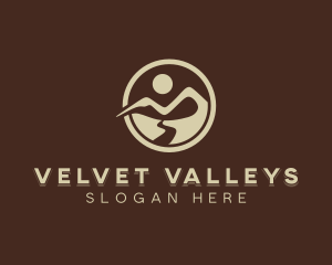 Mountain Valley Travel logo design