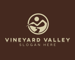 Mountain Valley Travel logo design