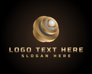 Metallic Globe Business logo