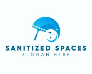 Cleaning Sanitize Squeegee logo