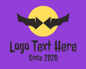 Bat Wings Bow Tie logo