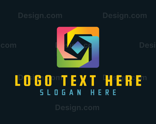 Abstract Digital Startup Logo