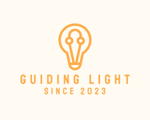 ELectrical Light Bulb logo design