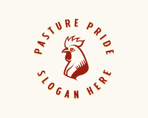 Hen Chicken Livestock logo