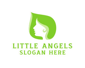 Green Leaf Woman logo