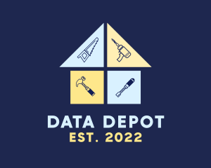 Handyman House Depot logo design