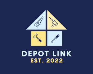 Handyman House Depot logo design