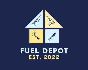 Handyman House Depot logo design