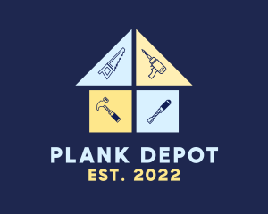 Handyman House Depot logo design