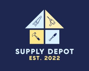 Handyman House Depot logo design