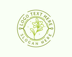 Natural Botanical Plant logo