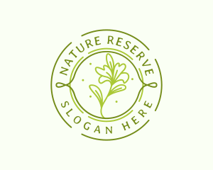 Natural Botanical Plant logo design