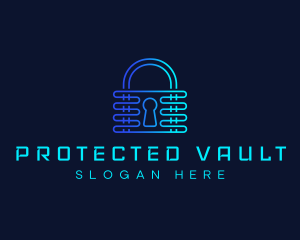 Cyber Lock Technology logo design