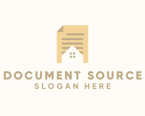 House Paper Document logo