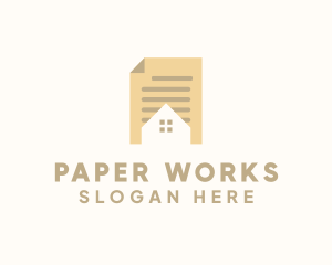 House Paper Document logo