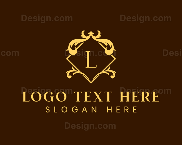 Luxury Ornament Crest Logo