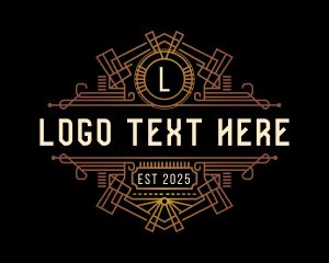 Deluxe Art Deco logo