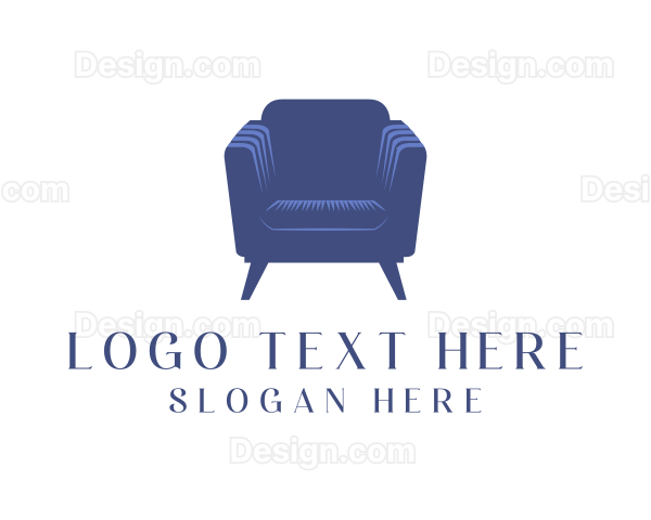 Armchair Furniture Upholstery Logo