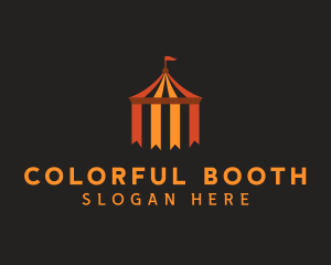 Ribbon Funfair Tent logo