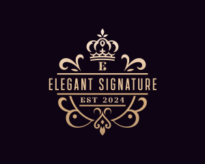 Luxury Wedding Boutique logo design