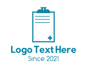 Prescription - Medical Record Logbook logo design