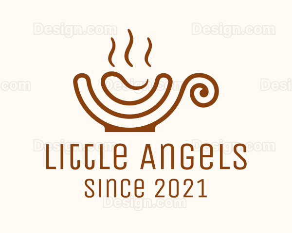 Coffee Swirl Cup Logo