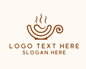 Coffee Swirl Cup Logo