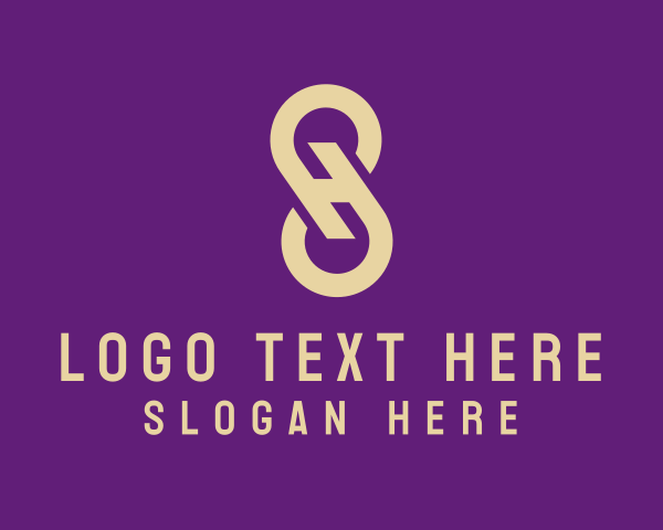 Letter Sh logo example 4