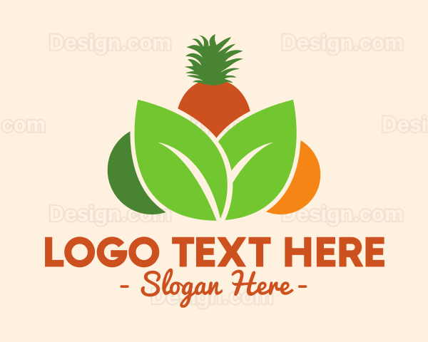Tropical Organic Fruit Market Logo