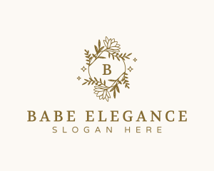 Floral Wreath Garden logo design