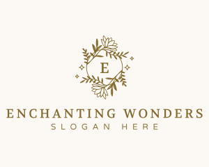 Floral Wreath Garden logo design