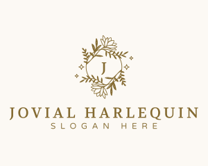 Floral Wreath Garden logo design