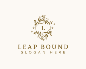 Floral Wreath Garden logo design