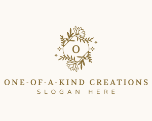 Floral Wreath Garden logo design