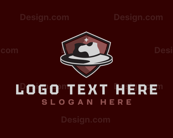 Fedora Hat Fashion Logo