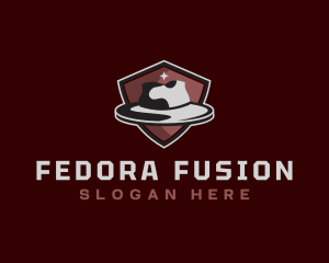 Fedora Hat Fashion logo design