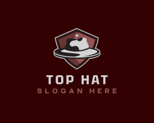 Fedora Hat Fashion logo design