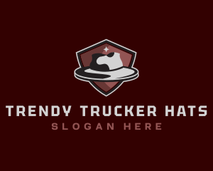 Fedora Hat Fashion logo design