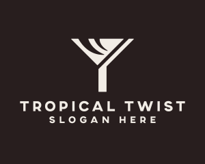 Wine Cocktail Pub logo design
