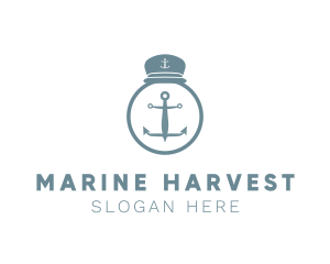 Captain Anchor Marine logo design