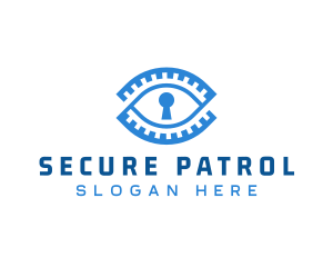 Eye Security Camera logo design