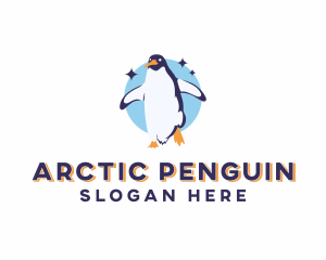 Wildlife Penguin Reserve logo design